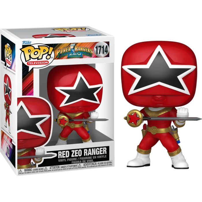 Funko Pop | Red Zeo Ranger #1714 | Standard | OVP