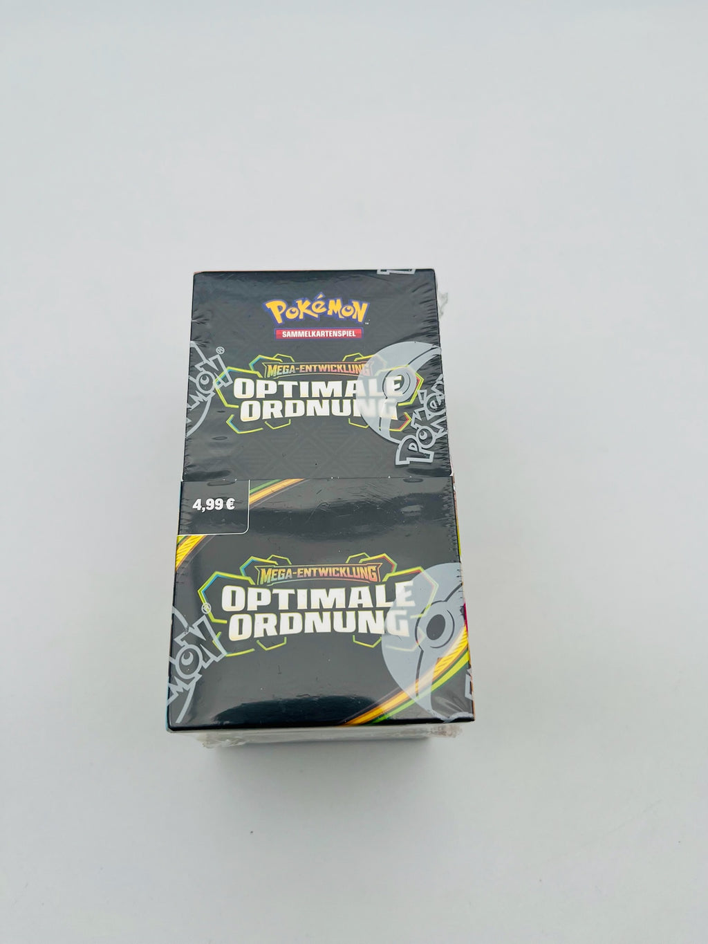 Pokémon TCG: Boosterpack-Display – Mega-Entwicklung: Optimale Ordnung | 18 Packs | NEU & OVP | Deutsch