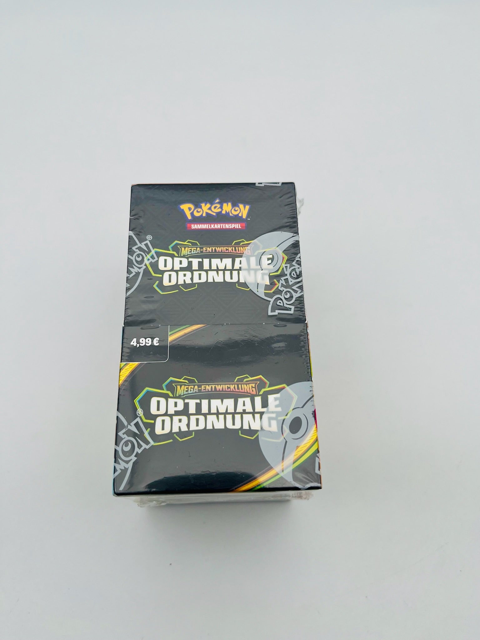 Pokémon TCG: Boosterpack-Display – Mega-Entwicklung: Optimale Ordnung | 18 Packs | NEU & OVP | Deutsch