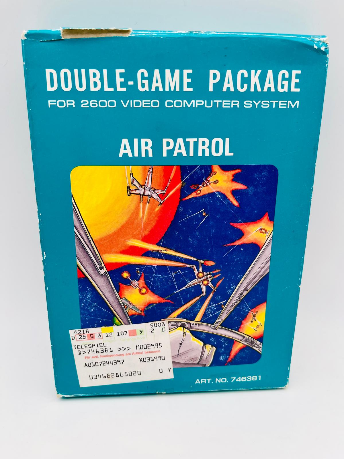 Atari 2600 | Paris Attack & Air Patrol Double-Game Package | CIB