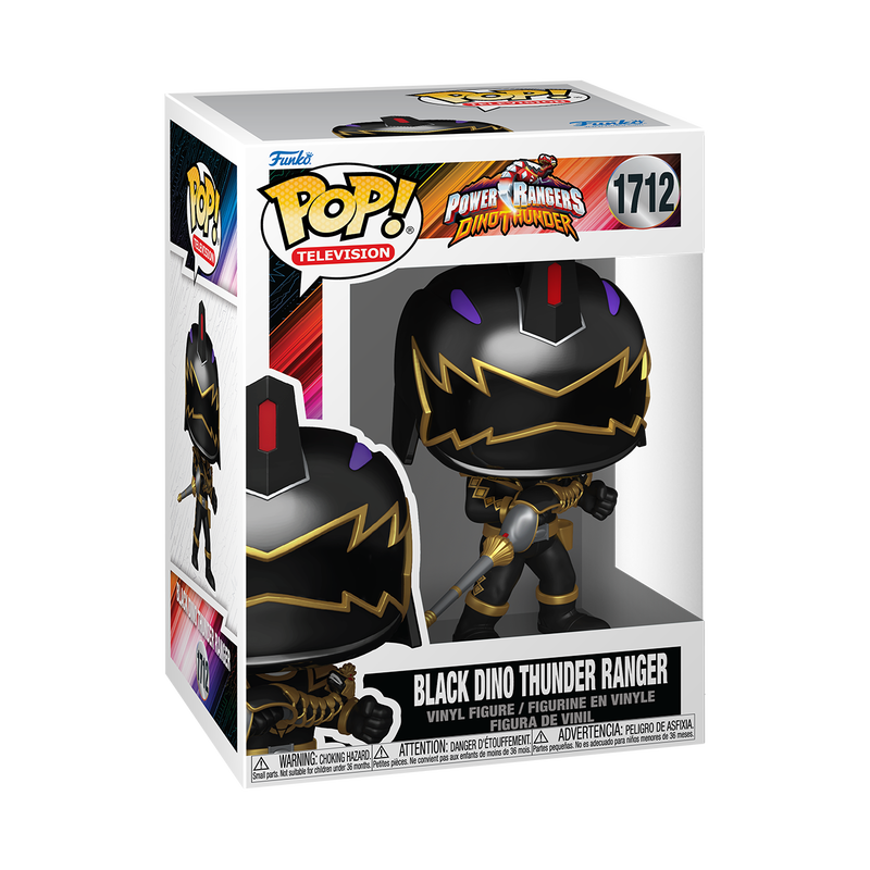 Funko Pop | Black Dino Thunder Ranger #1712 | Standard | OVP
