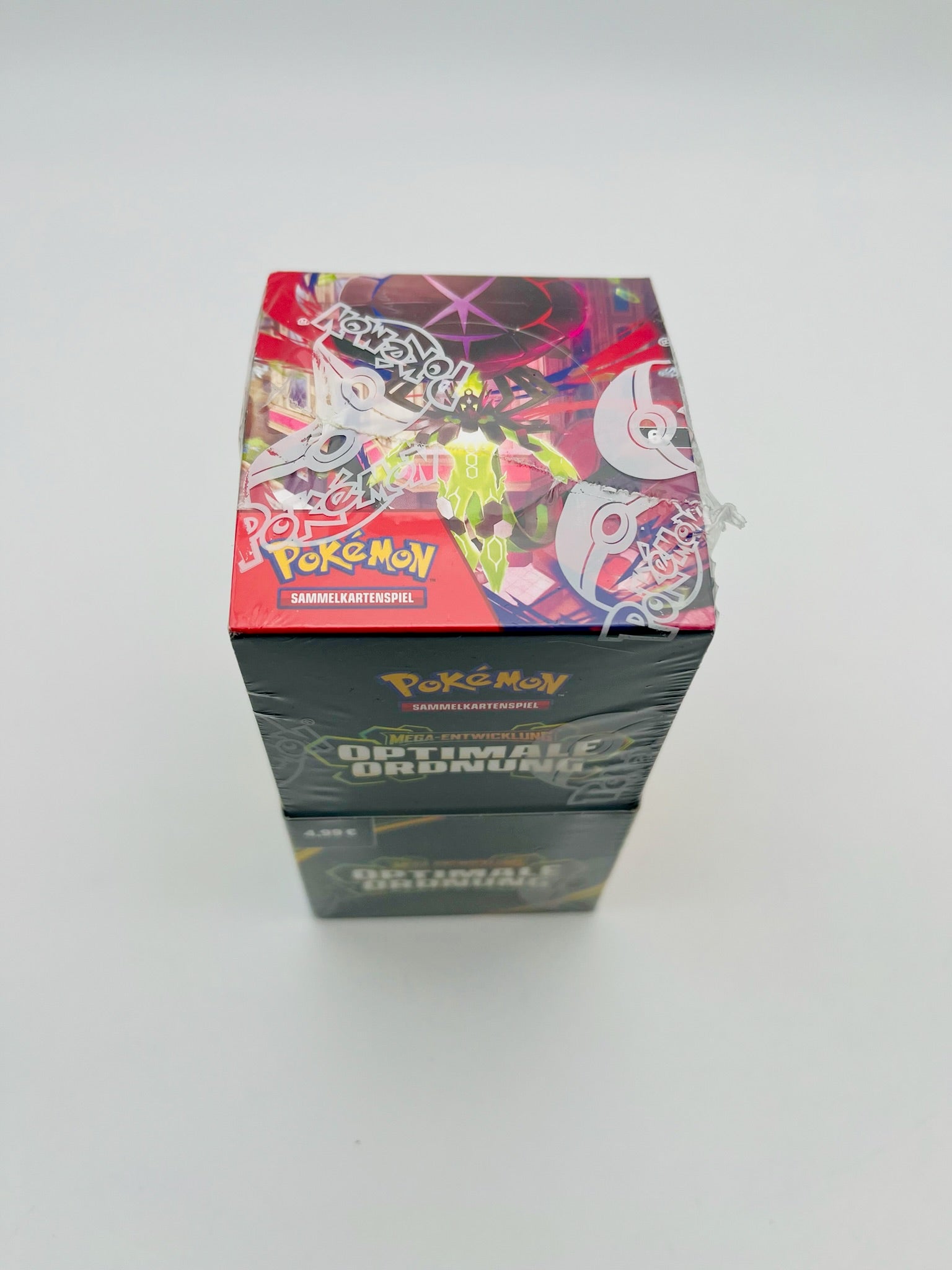 Pokémon TCG: Boosterpack-Display – Mega-Entwicklung: Optimale Ordnung | 18 Packs | NEU & OVP | Deutsch