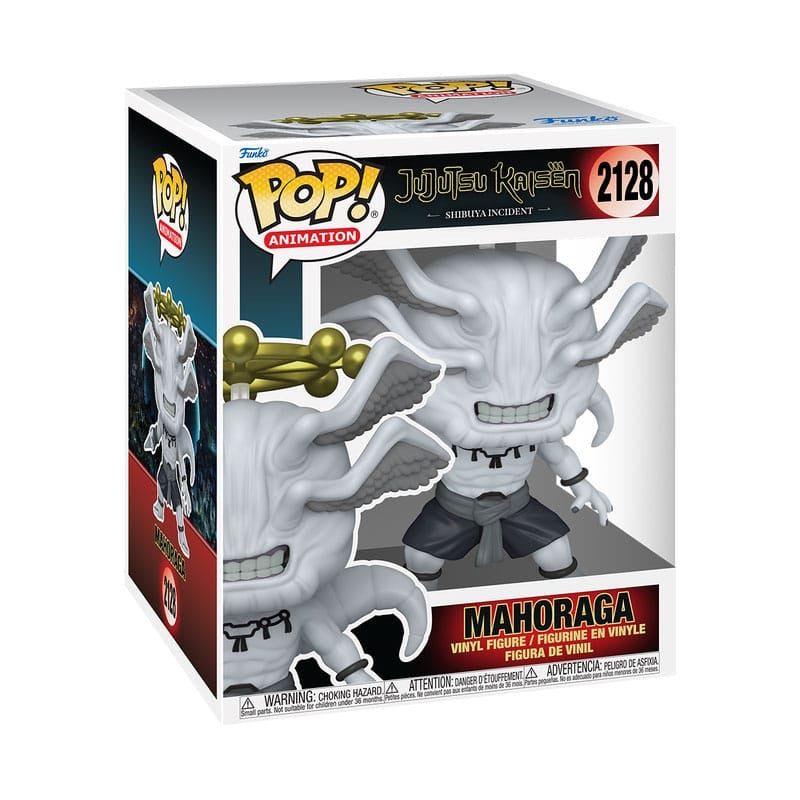 Jujutsu Kaisen Super Sized POP! Marvel Vinyl Figur Mahoraga 15 cm | OVP
