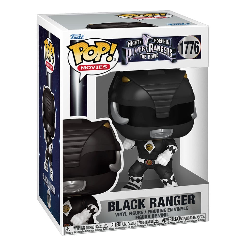 Funko Pop | Power Rangers Black Ranger #1776 | Standard | OVP