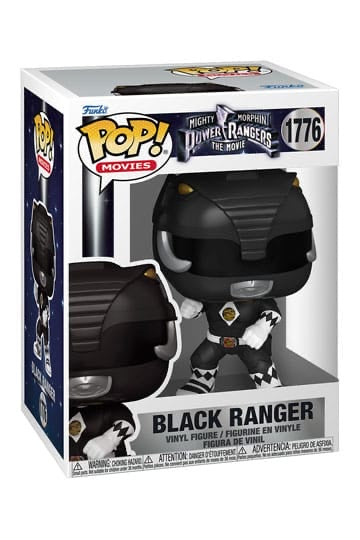 Funko Pop | Power Rangers Black Ranger #1776 | Standard | OVP