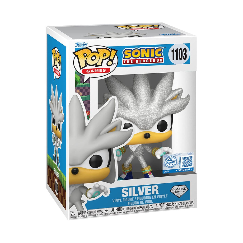 Funko Pop | Sonic Silver #1103 | Diamond Collection | OVP
