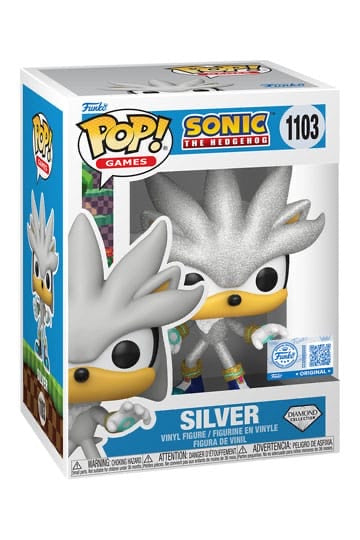 Funko Pop | Sonic Silver #1103 | Diamond Collection | OVP
