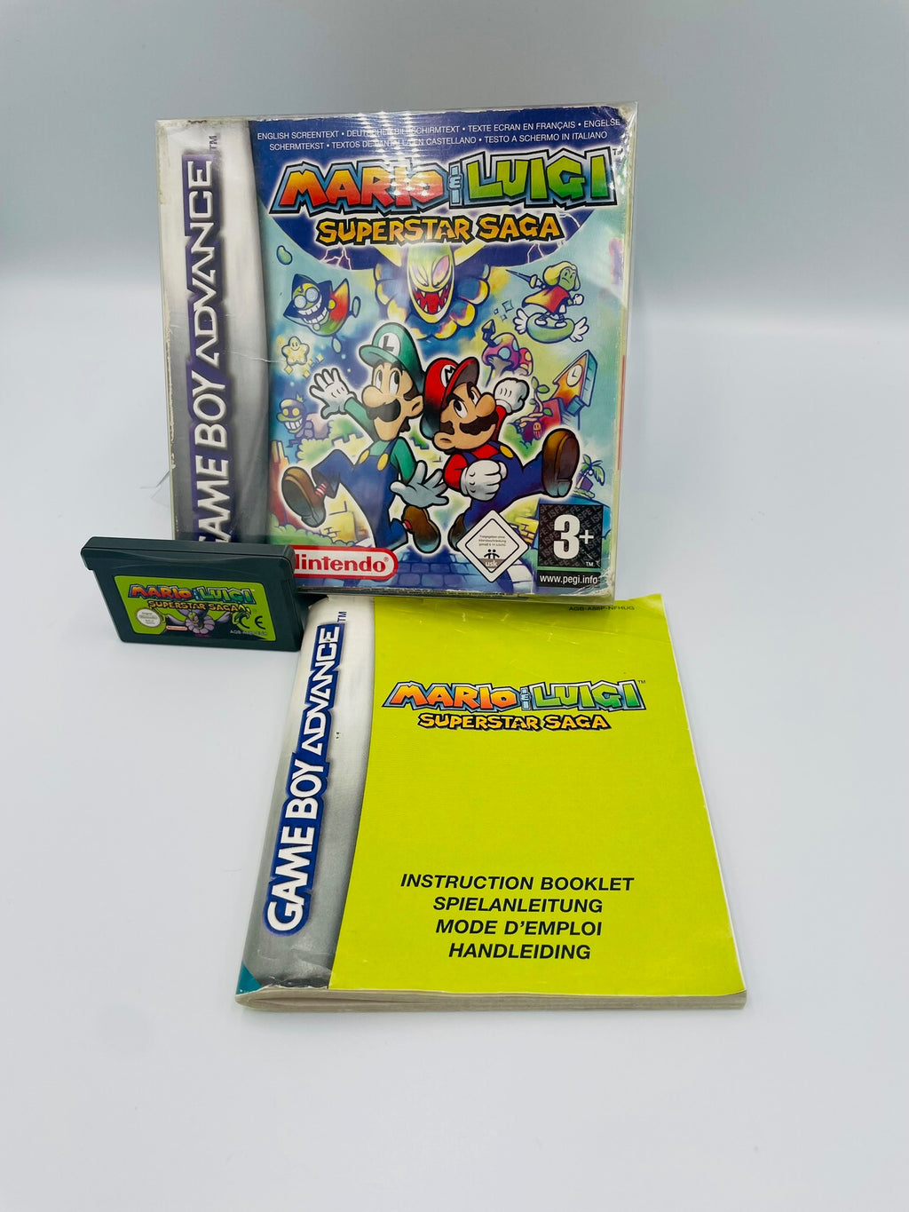 GBA | Mario & Luigi Superstar Saga | OVP | Zweite Wahl