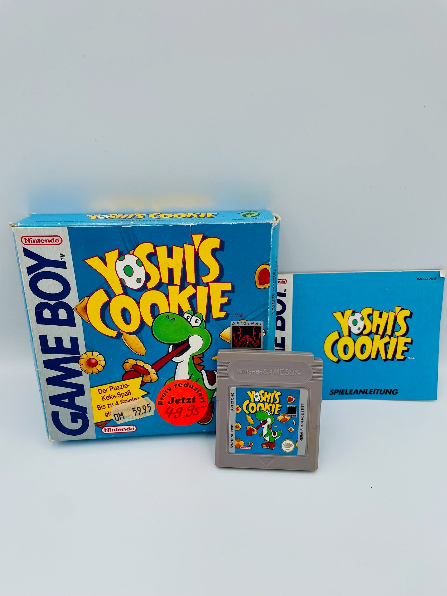 GB | Yoshi's Cookie | OVP | PAL Deutsch