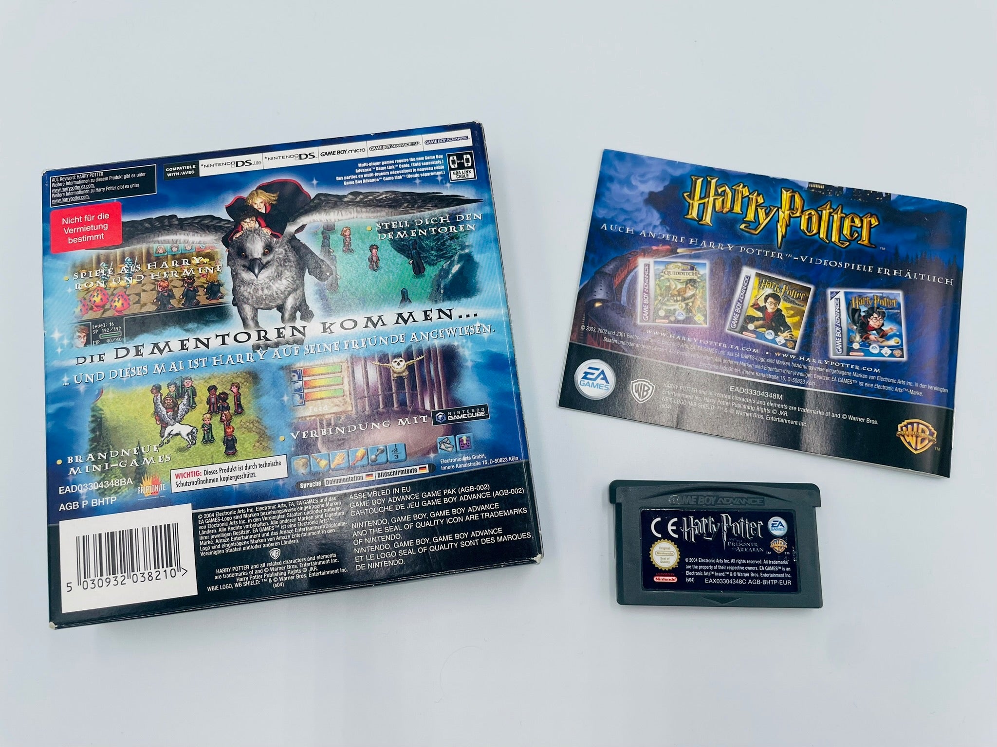 GBA | Harry Potter Gefangene von Askaban | OVP | EA Games