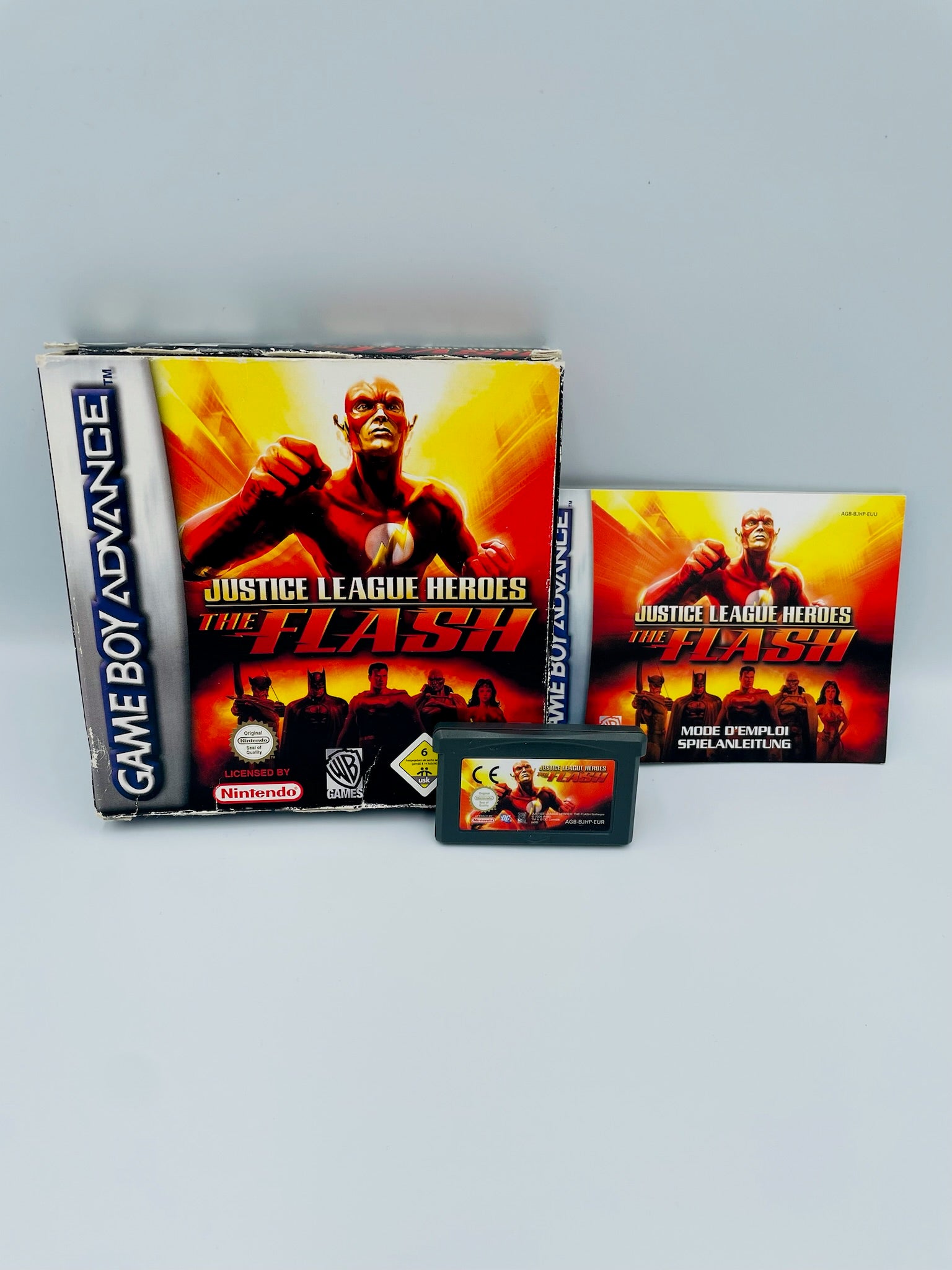 Justice League Heroes The Flash GBA OVP | Warner Bros. | Zweite Wahl