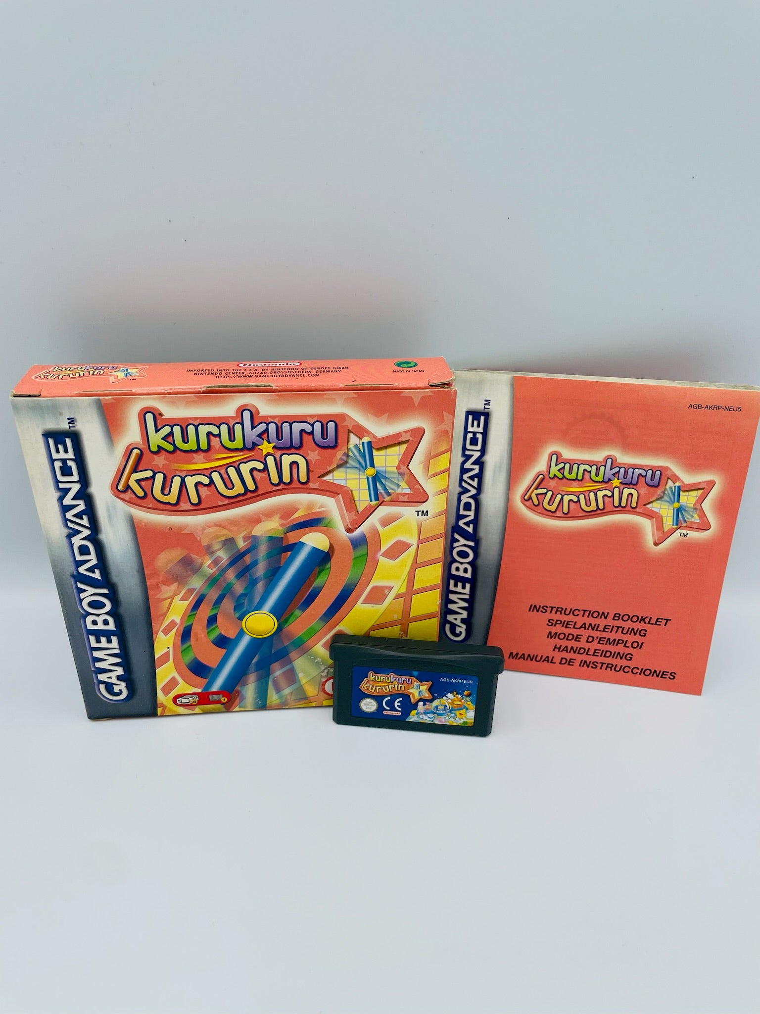 GBA | Kurukuru Kururin | OVP | PAL
