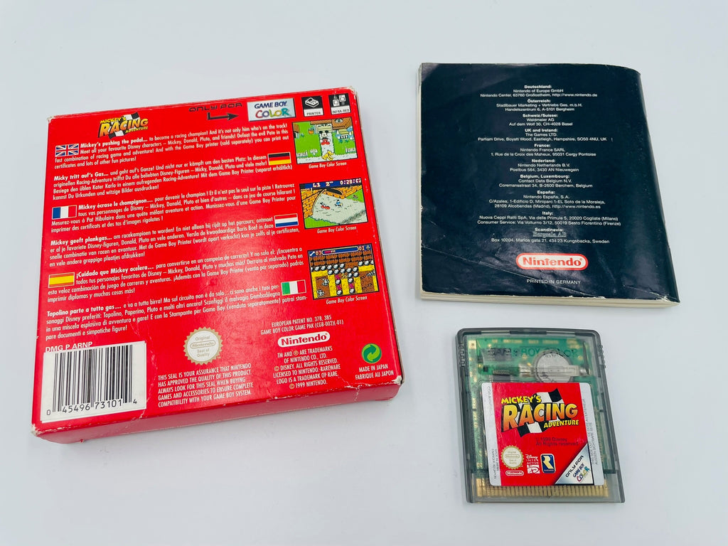 Mickey's Racing Adventure Game Boy Color OVP | Nintendo Rare