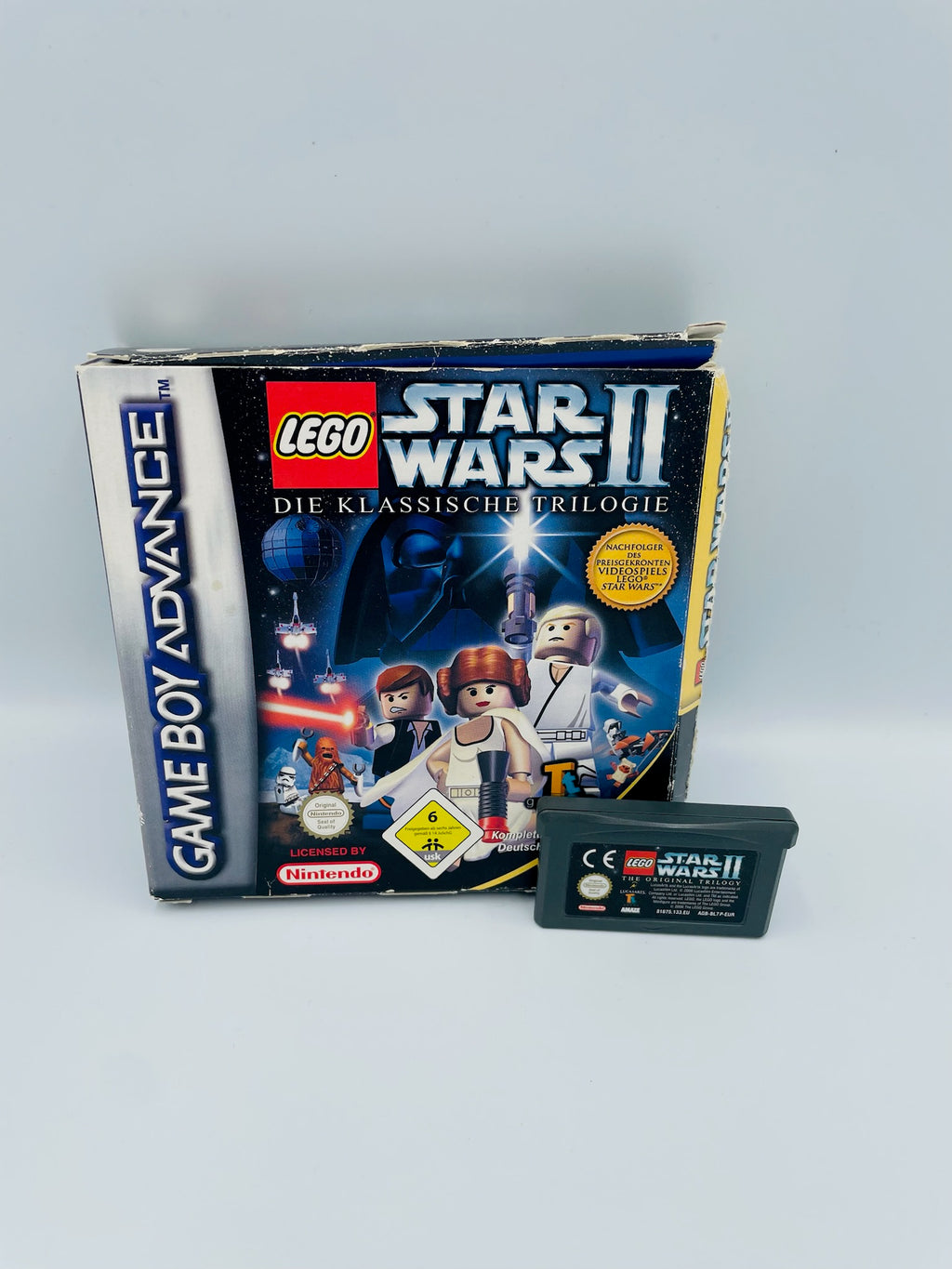 LEGO Star Wars II GBA OVP-Gebrauchsspuren | Deutsch Komplett