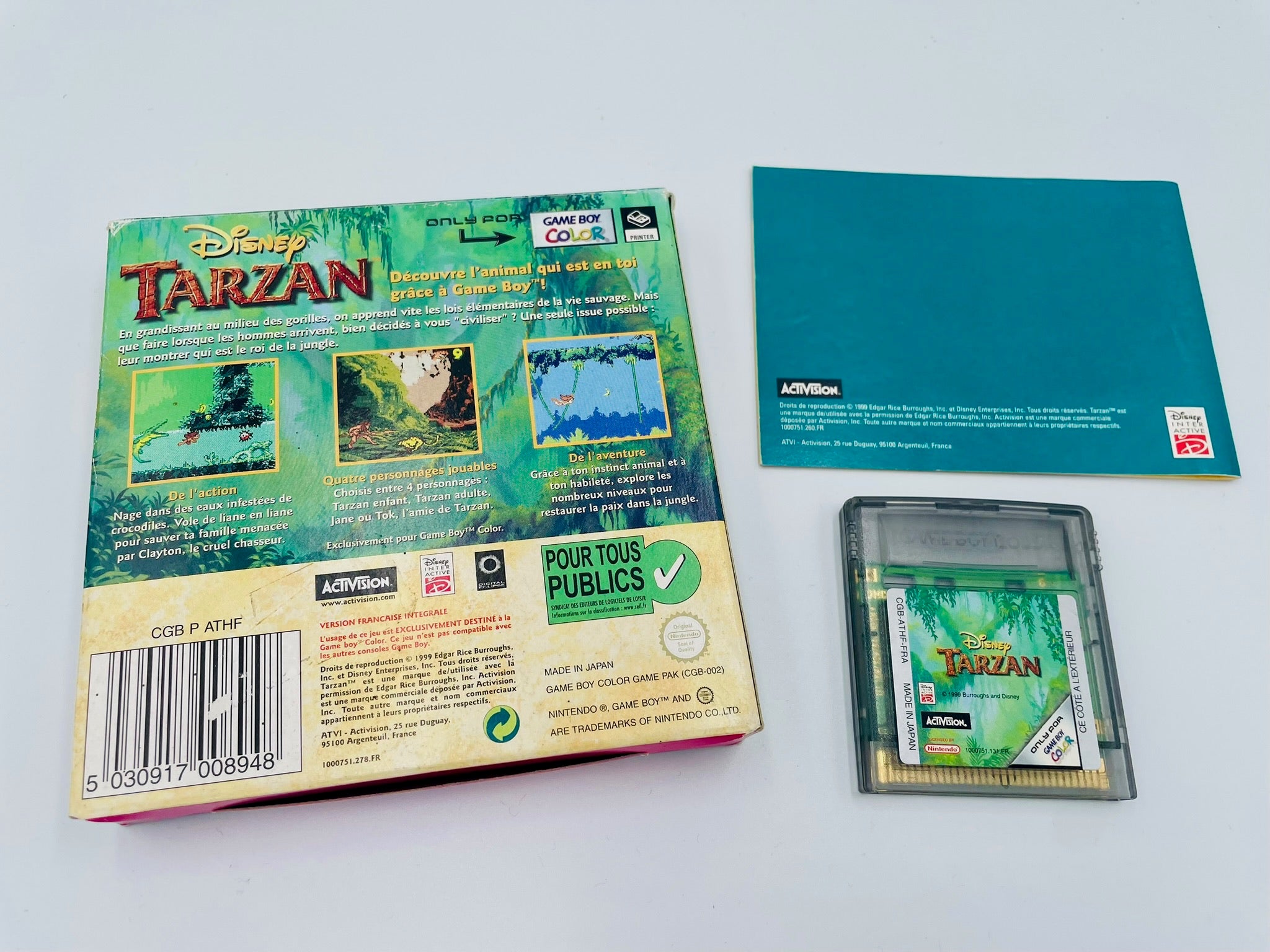 GBC | Disney's Tarzan | OVP | Activision | Französisch