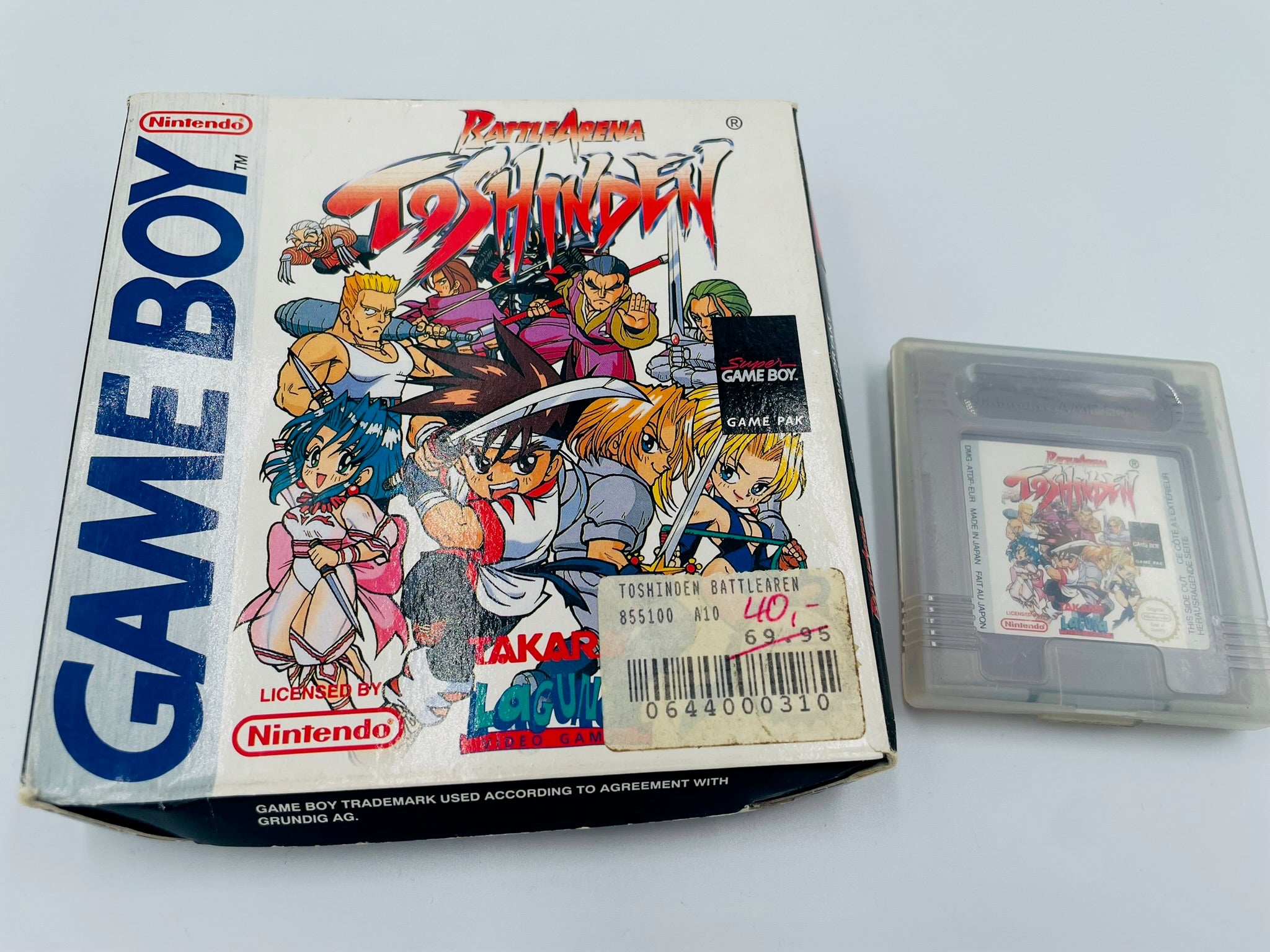 GB | Battle Arena Toshinden | OVP | Takara 1996 Fighting Game