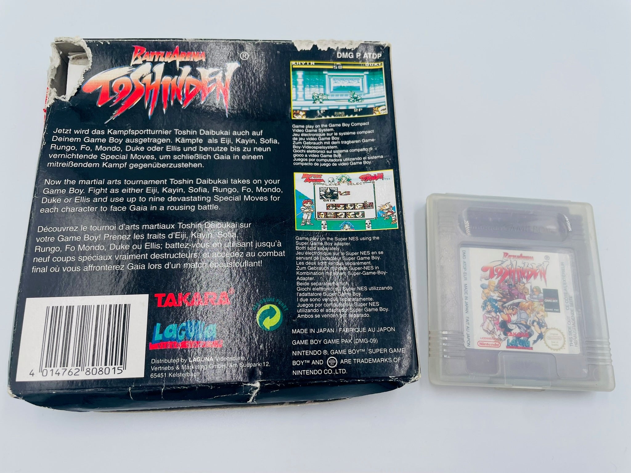GB | Battle Arena Toshinden | OVP | Takara 1996 Fighting Game