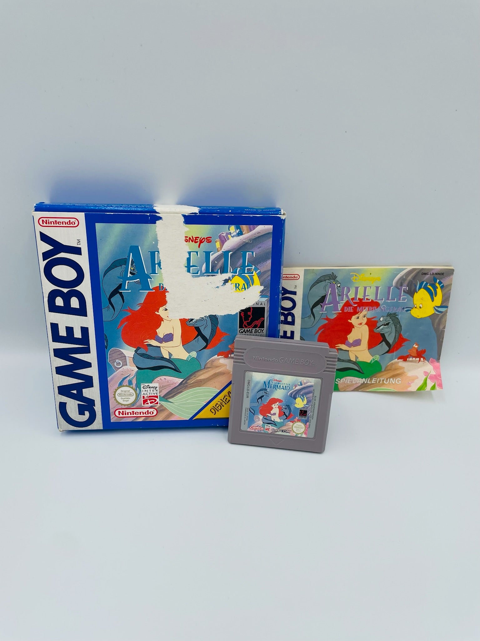 Game Boy | Disney Arielle | OVP mit Anleitung | Deutsch | Zweite Wahl