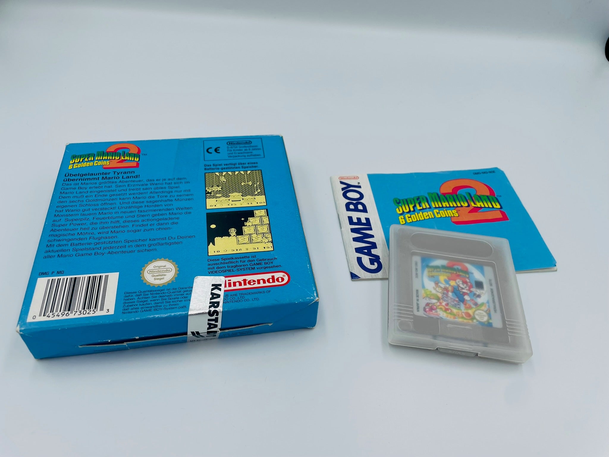 GB | Super Mario Land 2: 6 Golden Coins | CIB |  OVP | Deutsch
