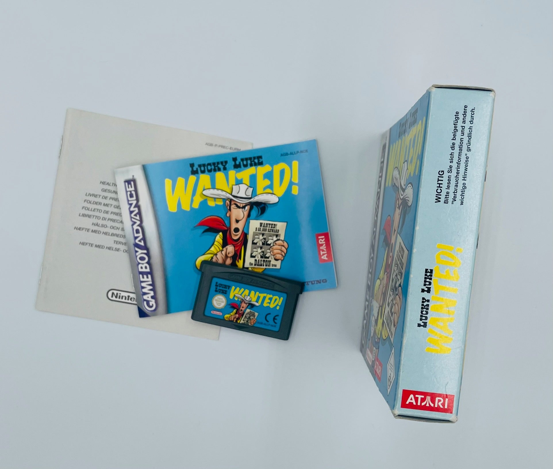 Lucky Luke Wanted! GBA OVP Gut | Game Boy Advance