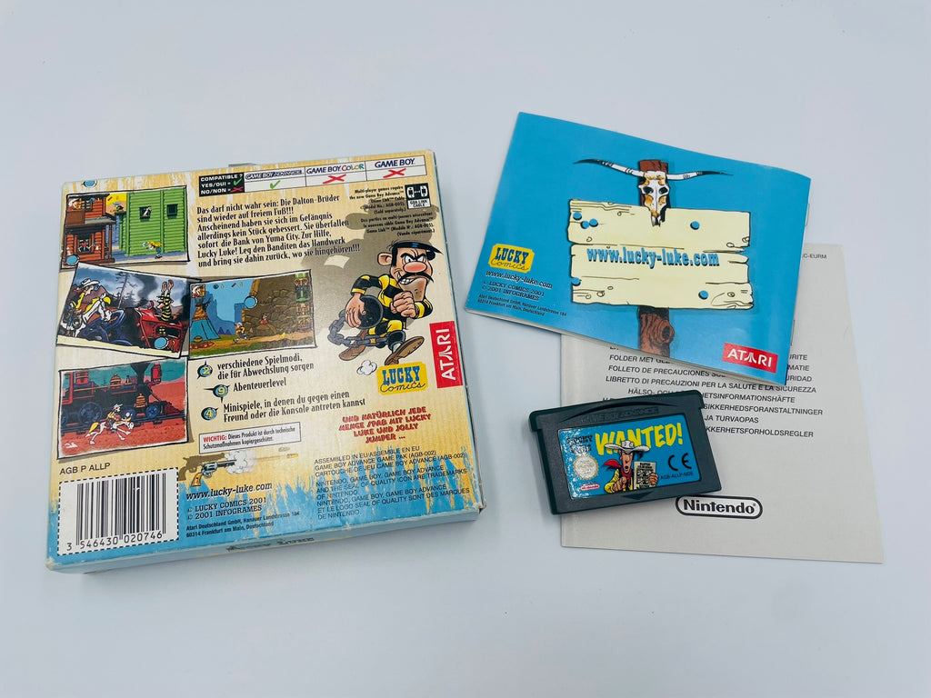 Lucky Luke Wanted! GBA OVP Gut | Game Boy Advance