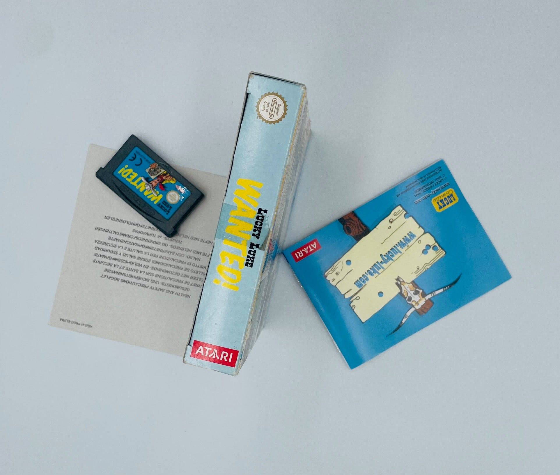 Lucky Luke Wanted! GBA OVP Gut | Game Boy Advance
