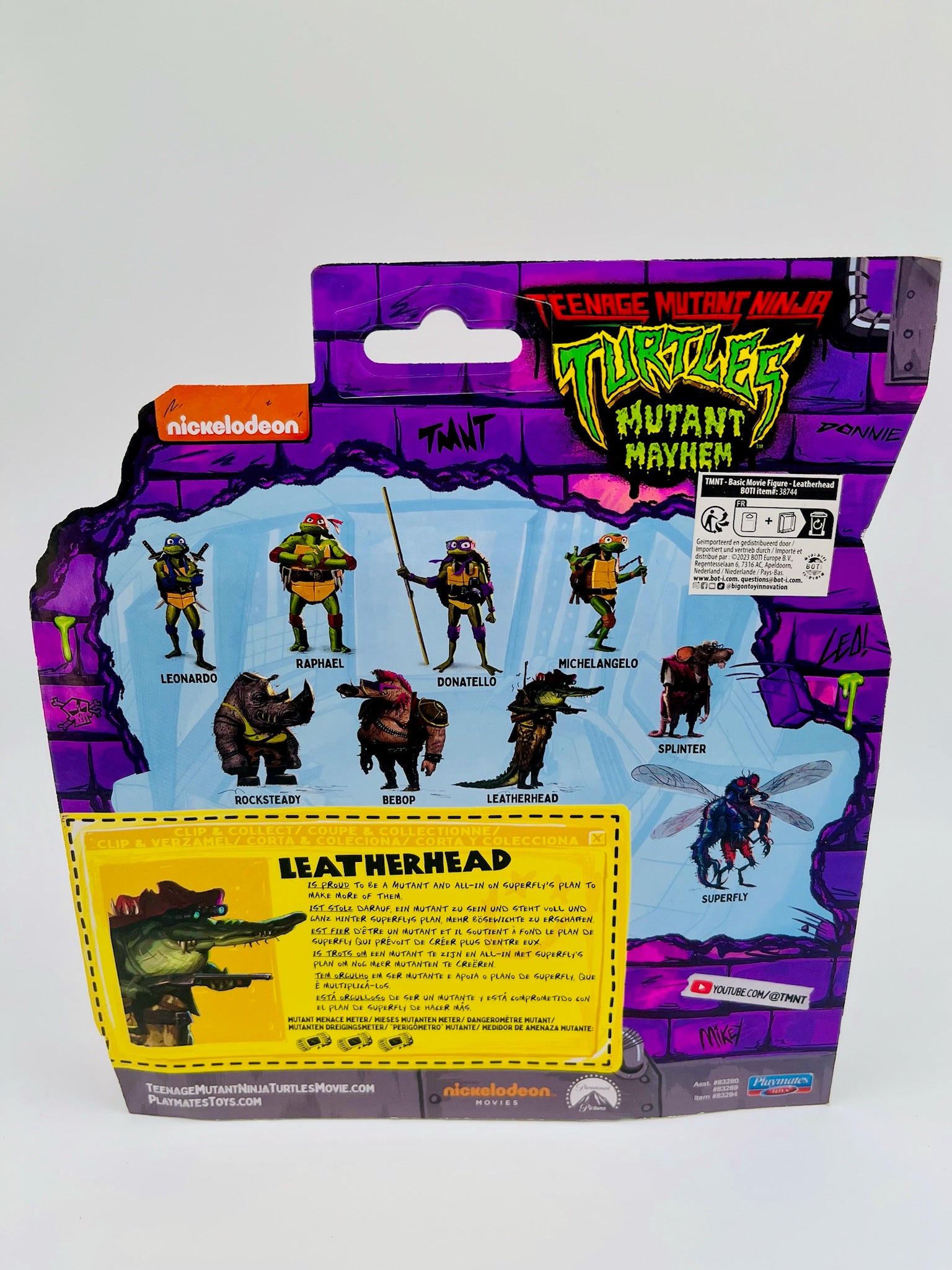 TMNT | Teenage Mutant Ninja Turtles Leatherhead Mutant Mayhem | OVP