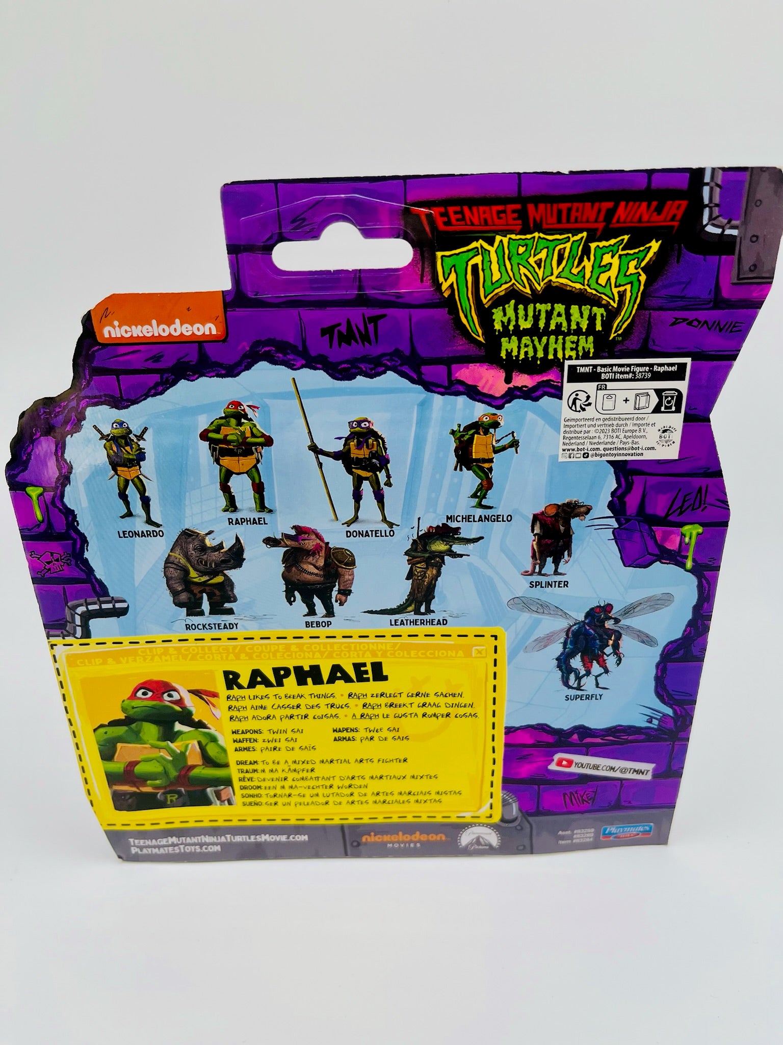 Teenage Mutant Ninja Turtles | Raphael Mutant Mayhem | OVP