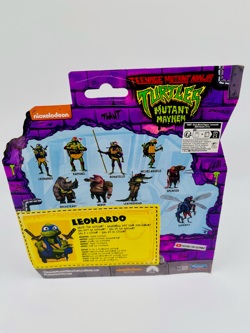 Teenage Mutant Ninja Turtles | Mutant Mayhem Leonardo | OVP