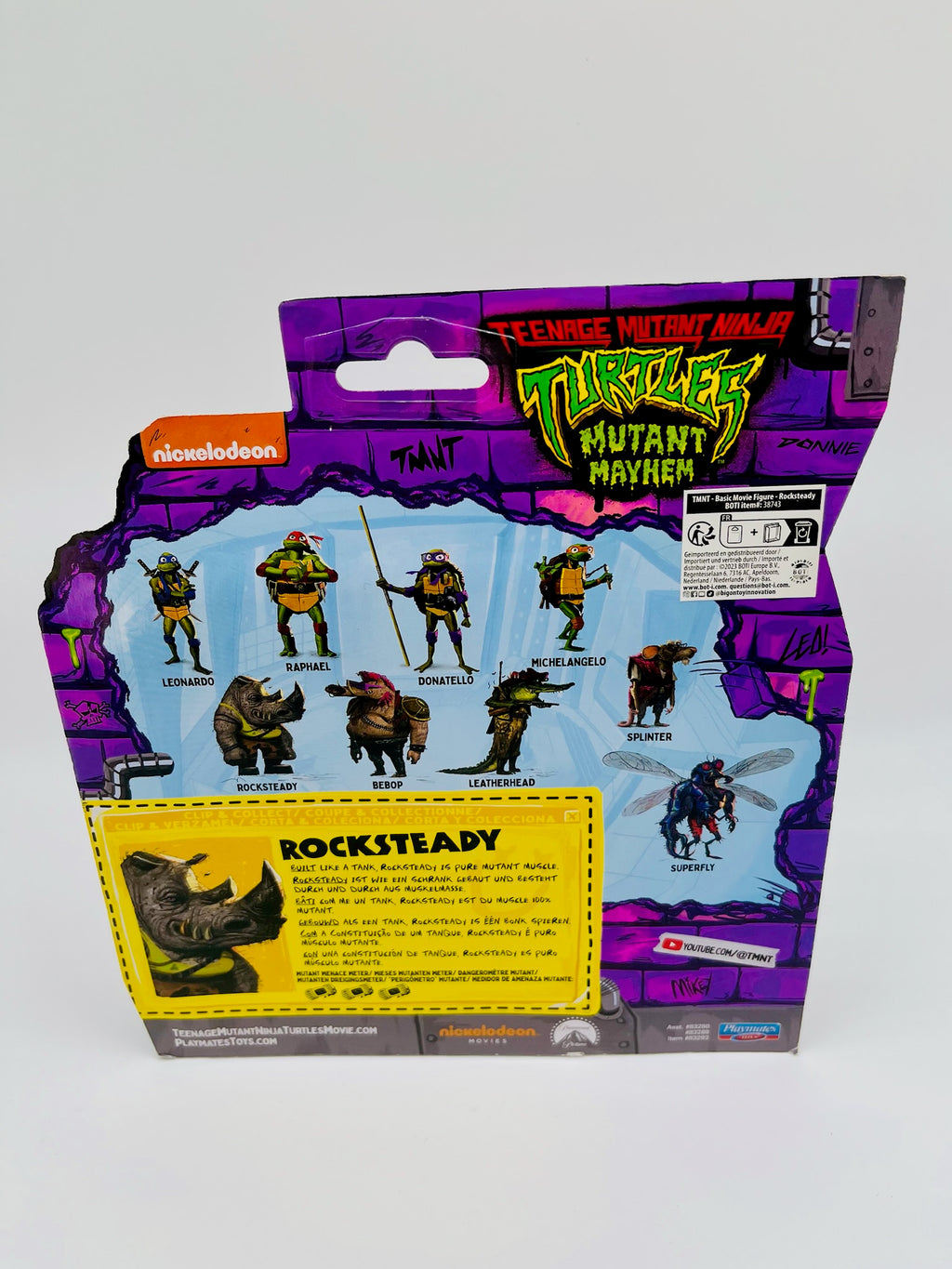 Teenage Mutant Ninja Turtles | Mutant Mayhem Rocksteady | OVP