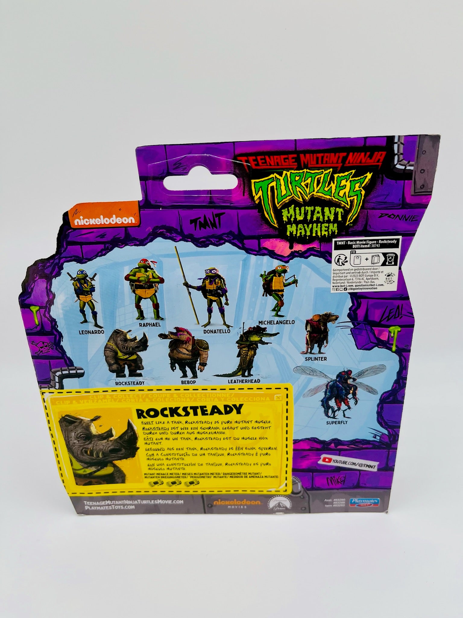 Teenage Mutant Ninja Turtles | Mutant Mayhem Rocksteady | OVP