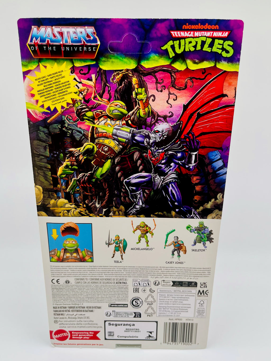 TMNT | Turtles of Grayskull Michelangelo | OVP
