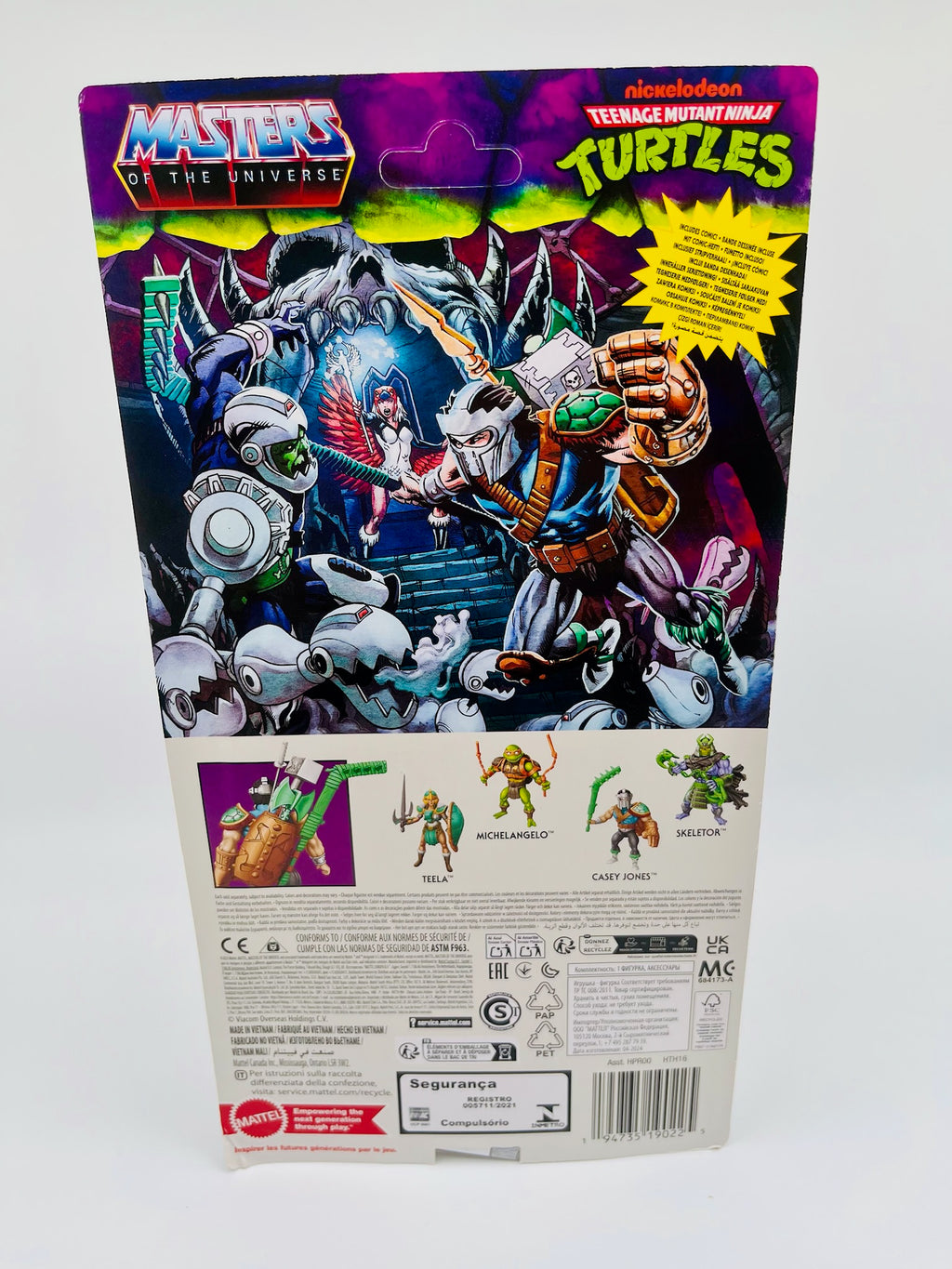 MOTU | Turtles of Grayskull Casey Jones | OVP
