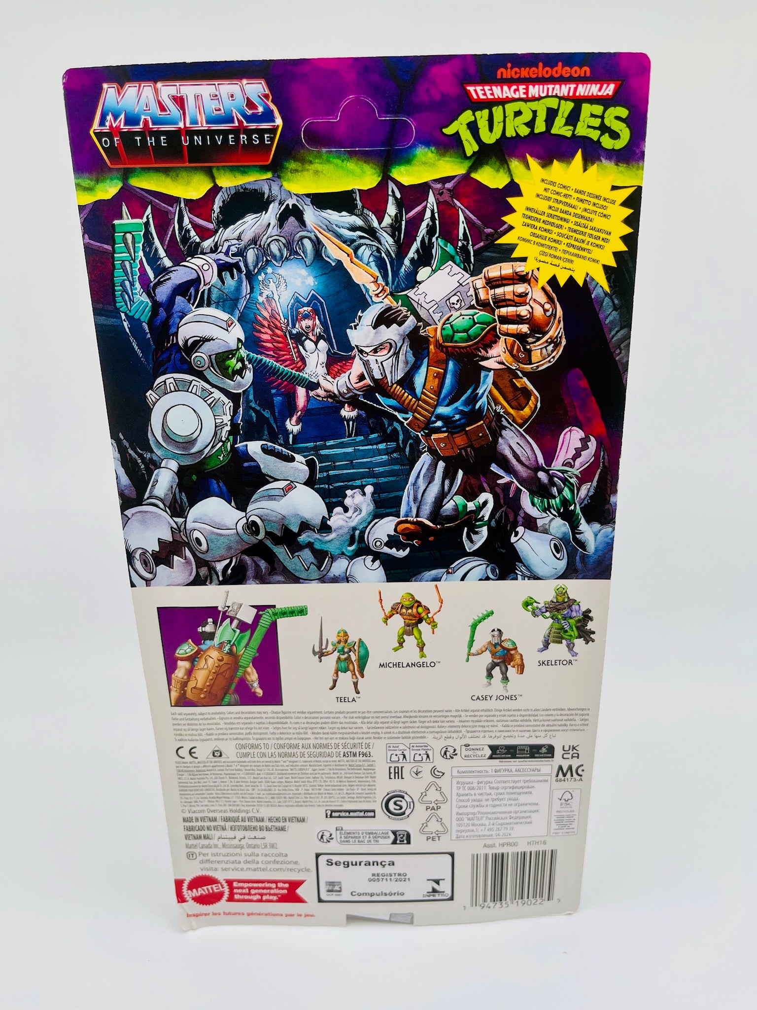 MOTU | Turtles of Grayskull Casey Jones | OVP