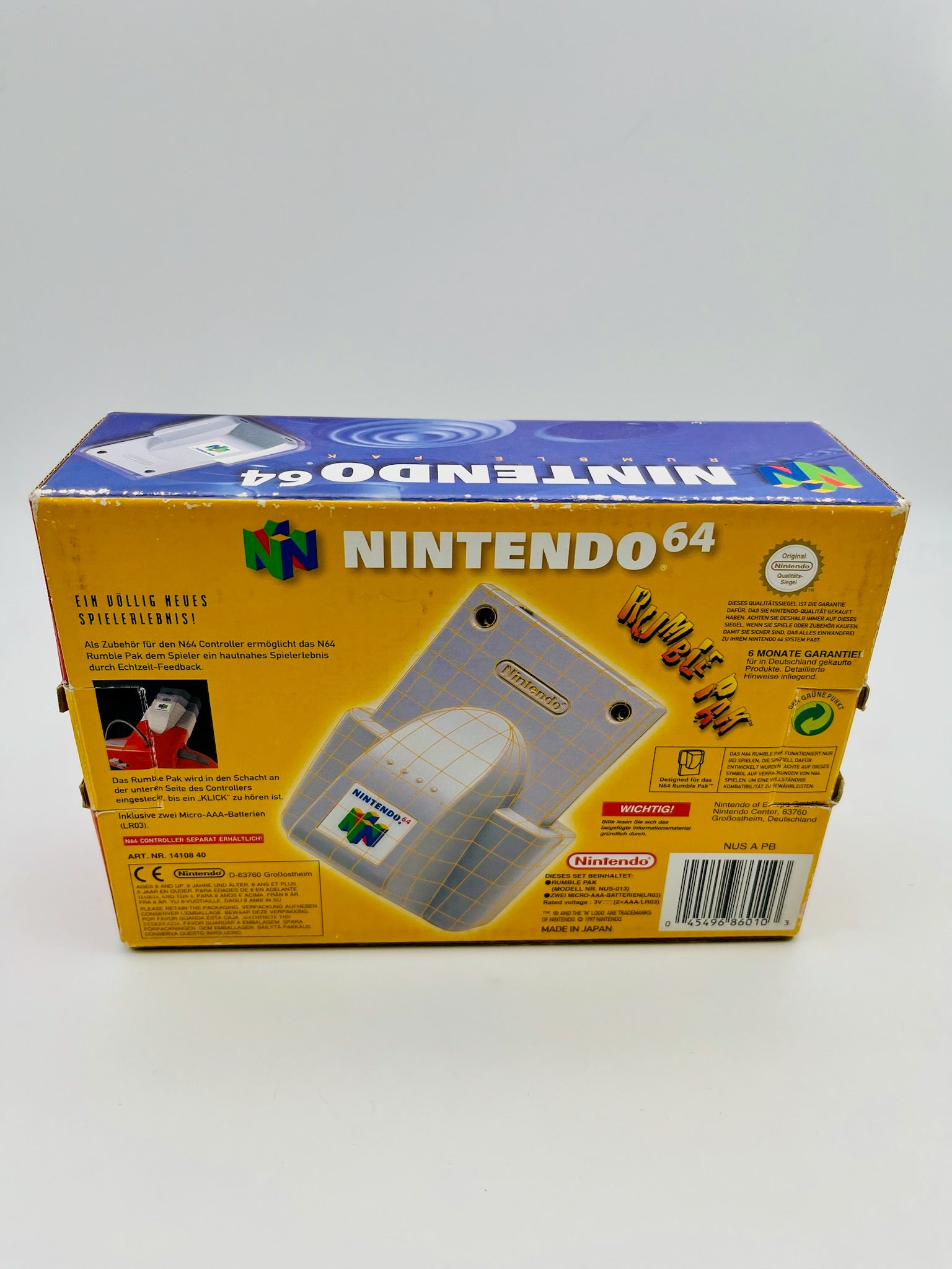 Nintendo 64 | Rumble Pak | OVP
