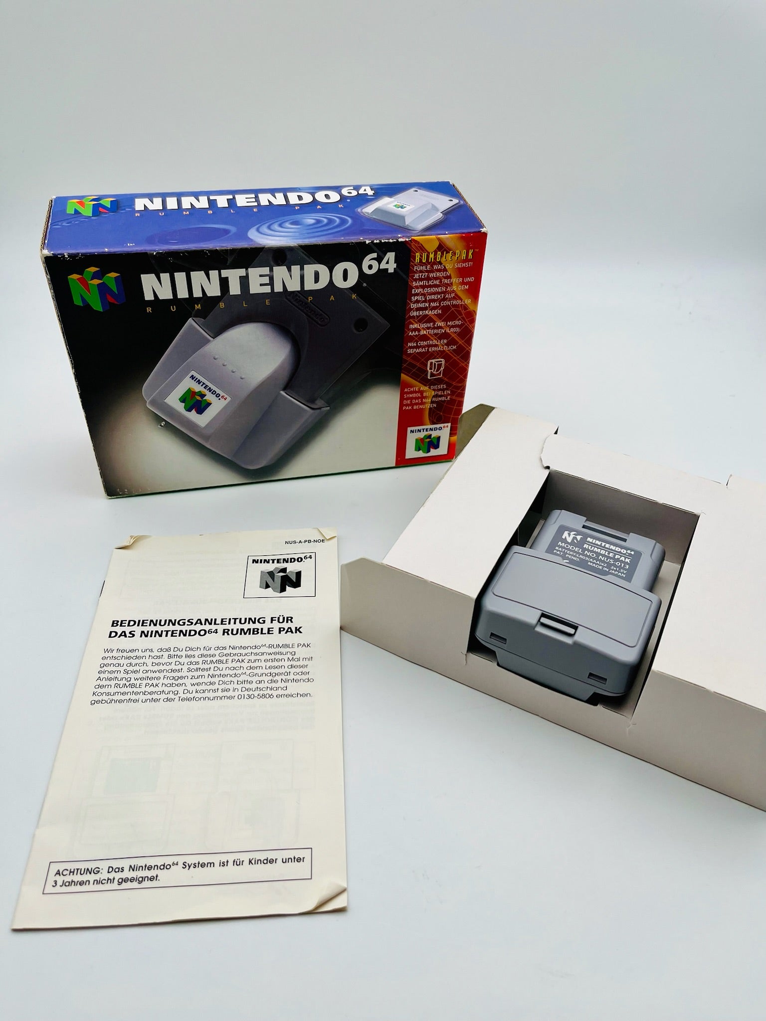 Nintendo 64 | Rumble Pak | OVP