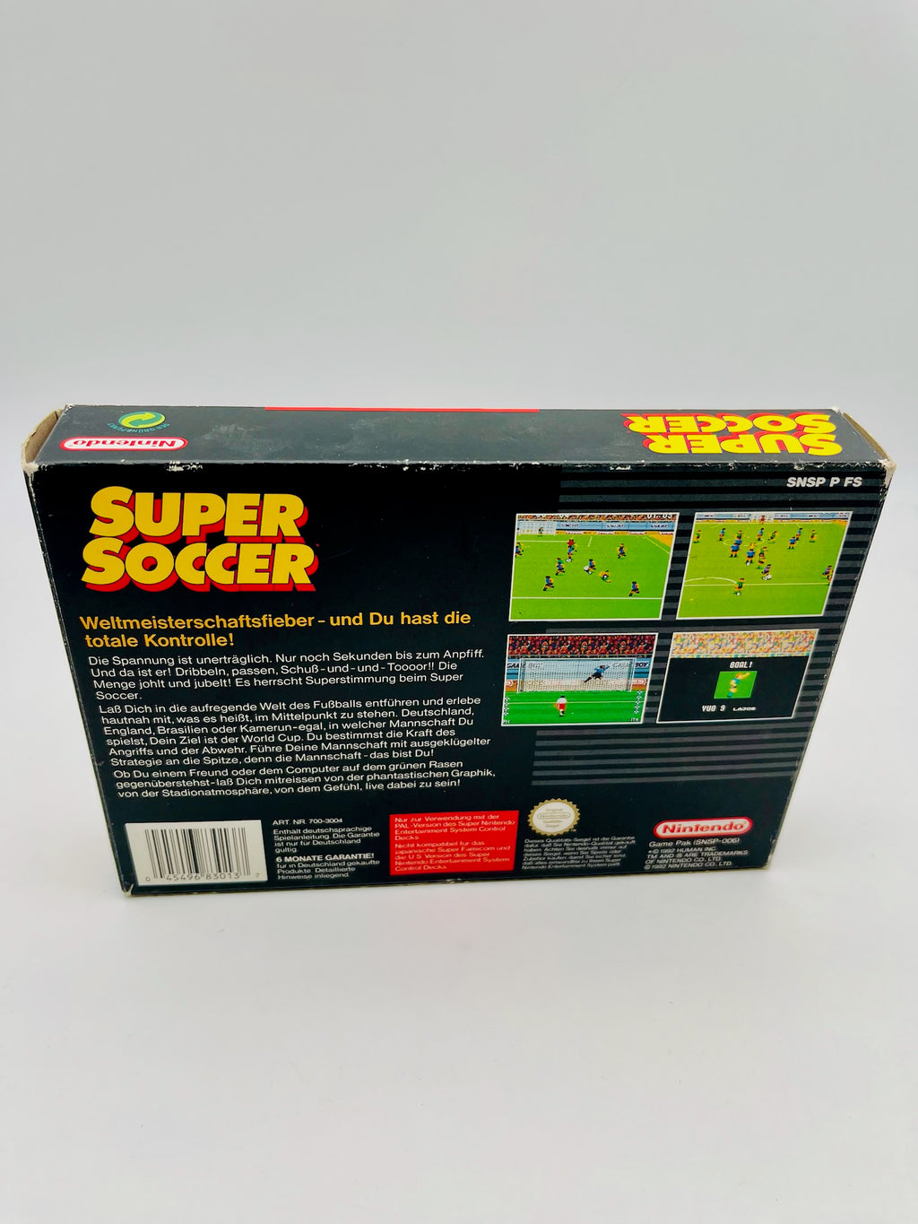 SNES | Super Soccer | CIB