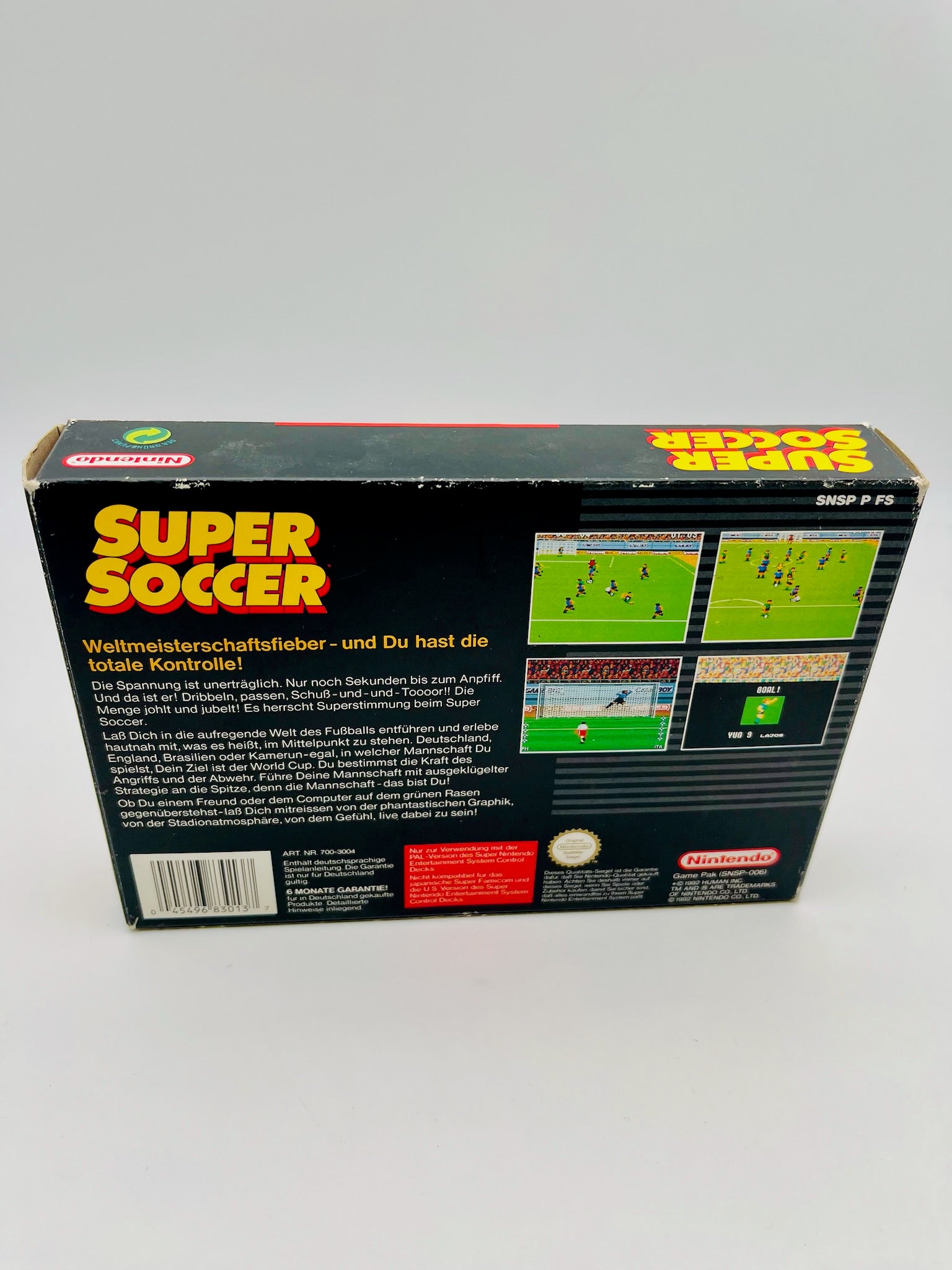 SNES | Super Soccer | CIB