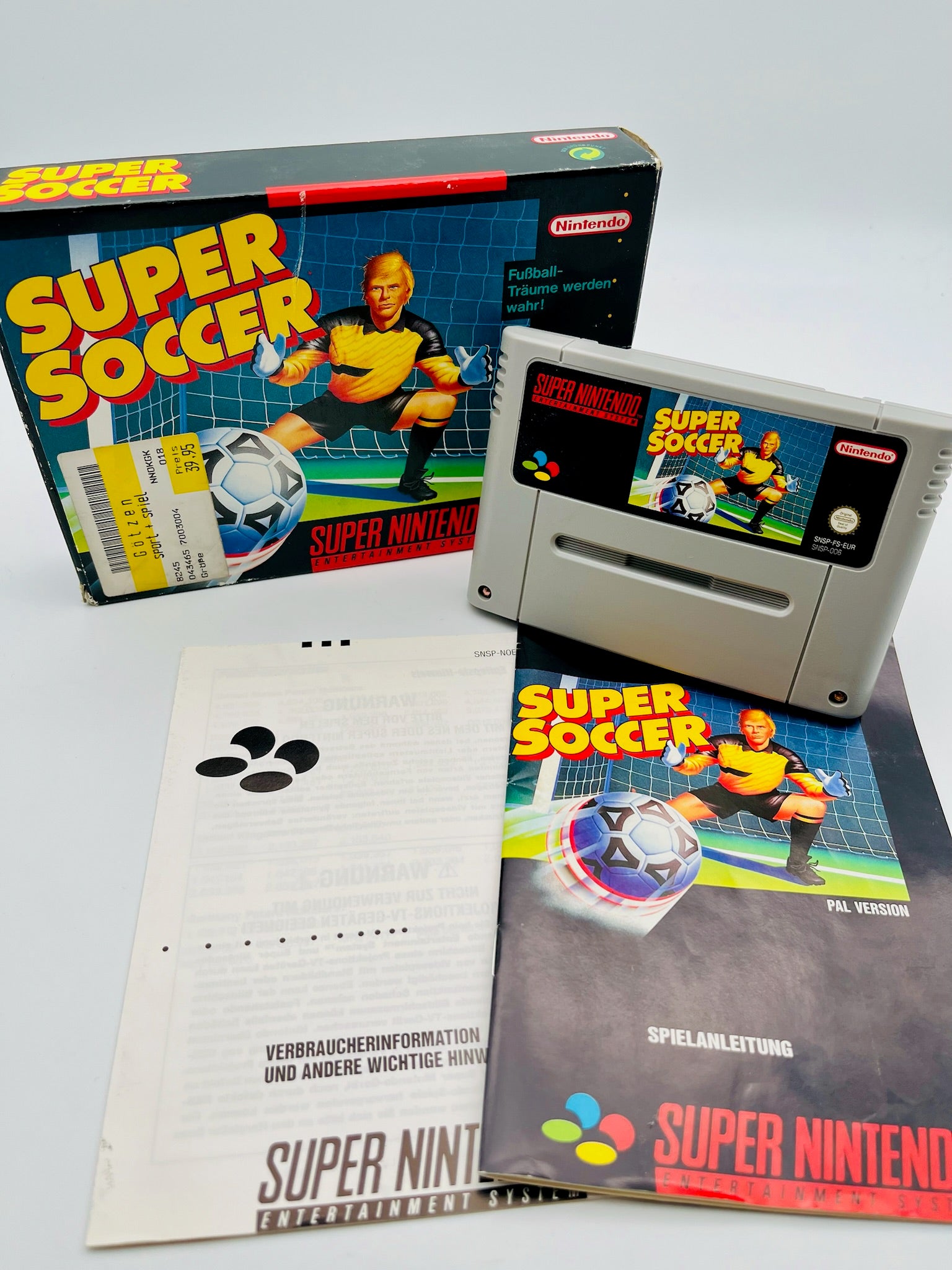 SNES | Super Soccer | CIB