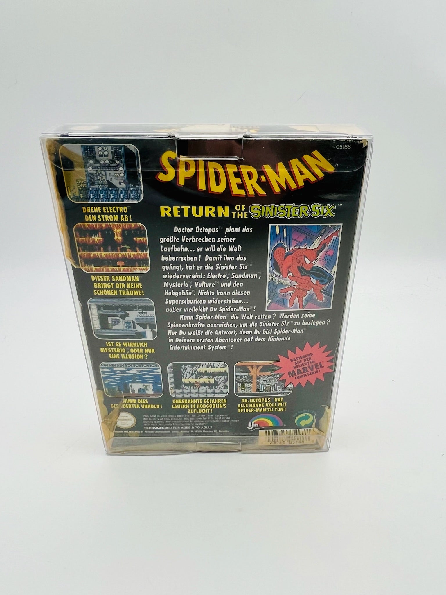 NES | Spider-Man Return of the Sinister Six | CIB