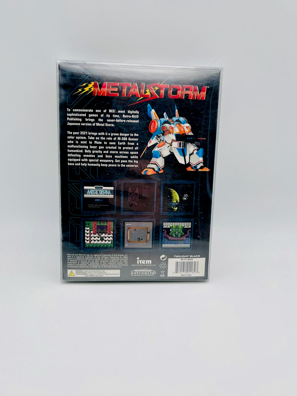 NES | Metal Storm | CIB