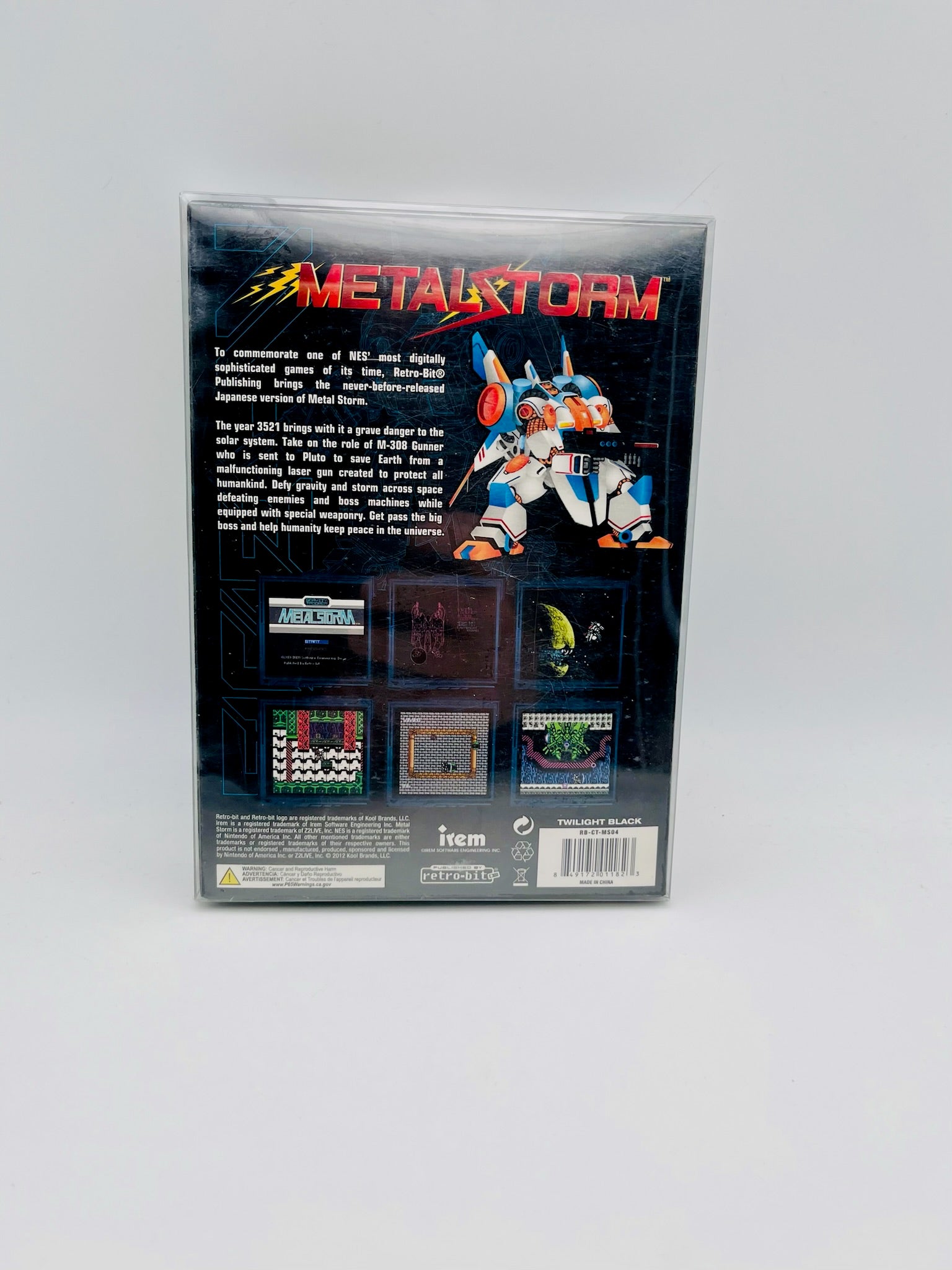 NES | Metal Storm | CIB