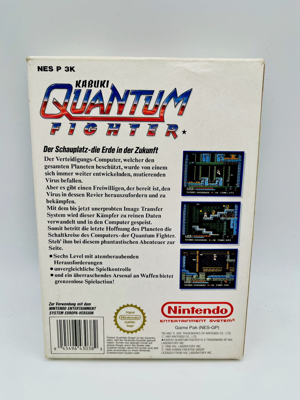 NES | Kabuki Quantum Fighter | CIB