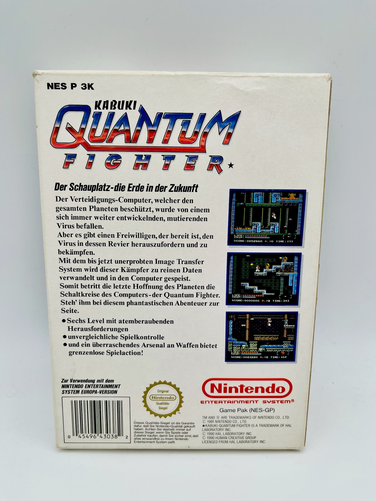 NES | Kabuki Quantum Fighter | CIB