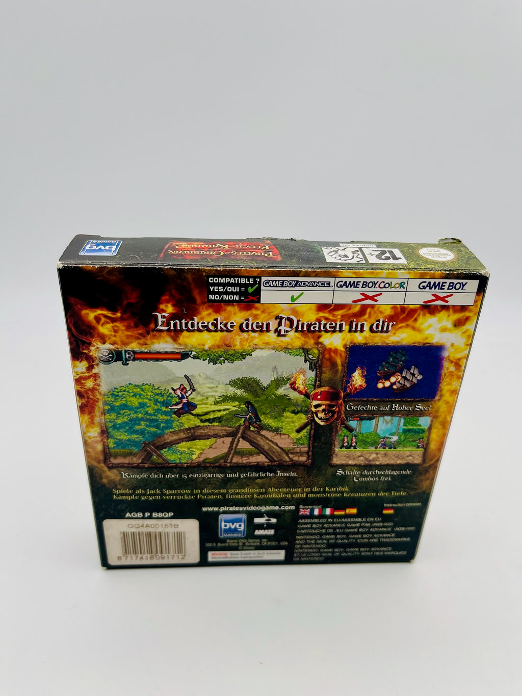 Game Boy Advance | Pirates of the Caribbean: Fluch der Karibik 2 | CIB