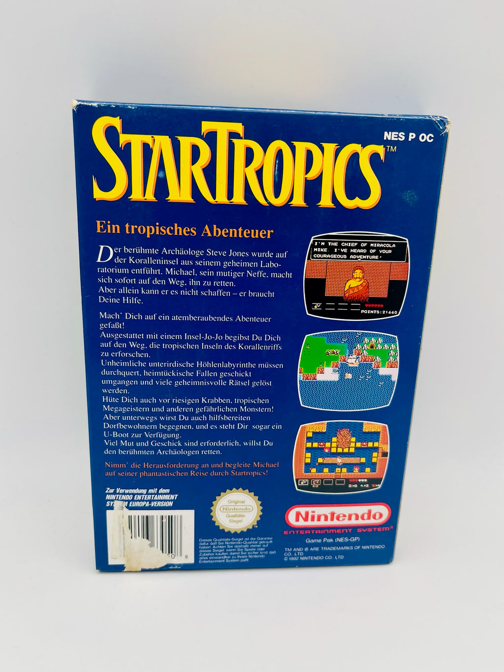 NES | StarTropics | CIB