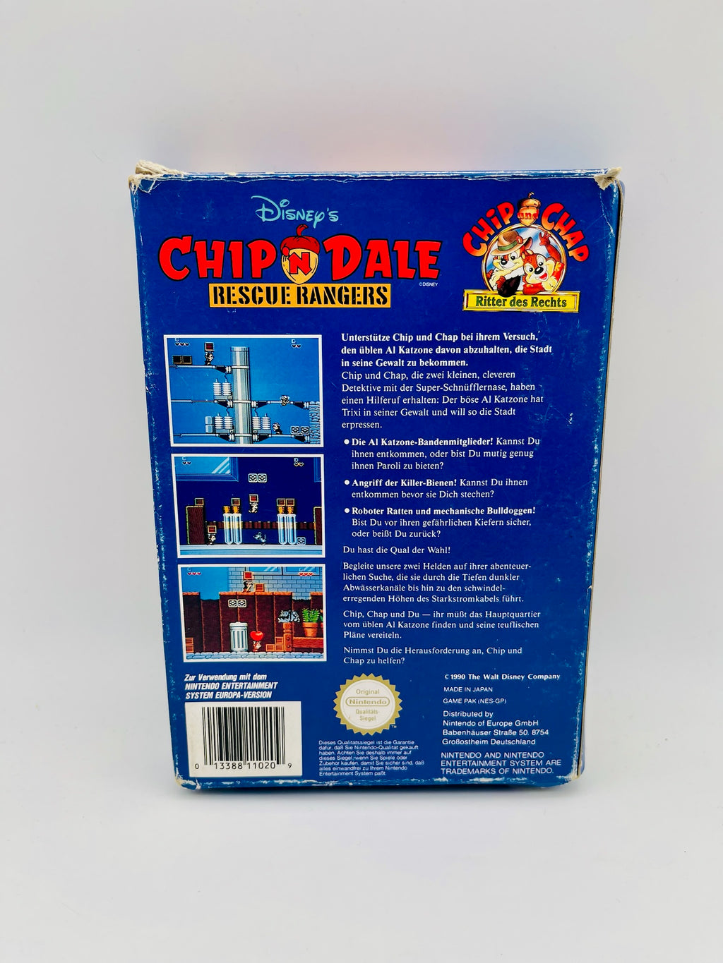 NES | Chip 'n Dale Rescue Rangers | CIB