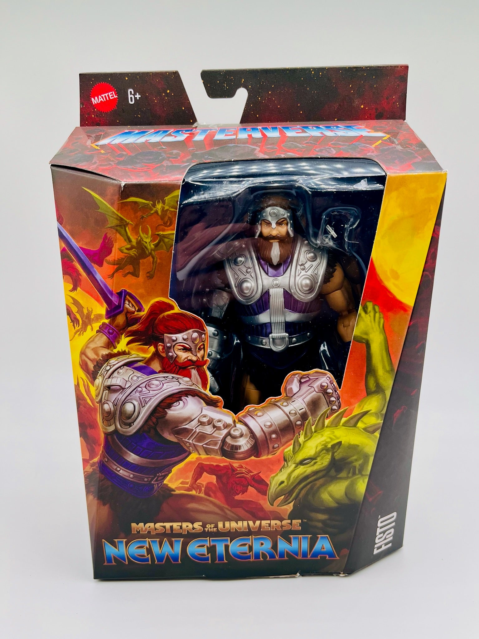 MOTU | Fisto New Eternia Action-Figur | OVP | Mattel