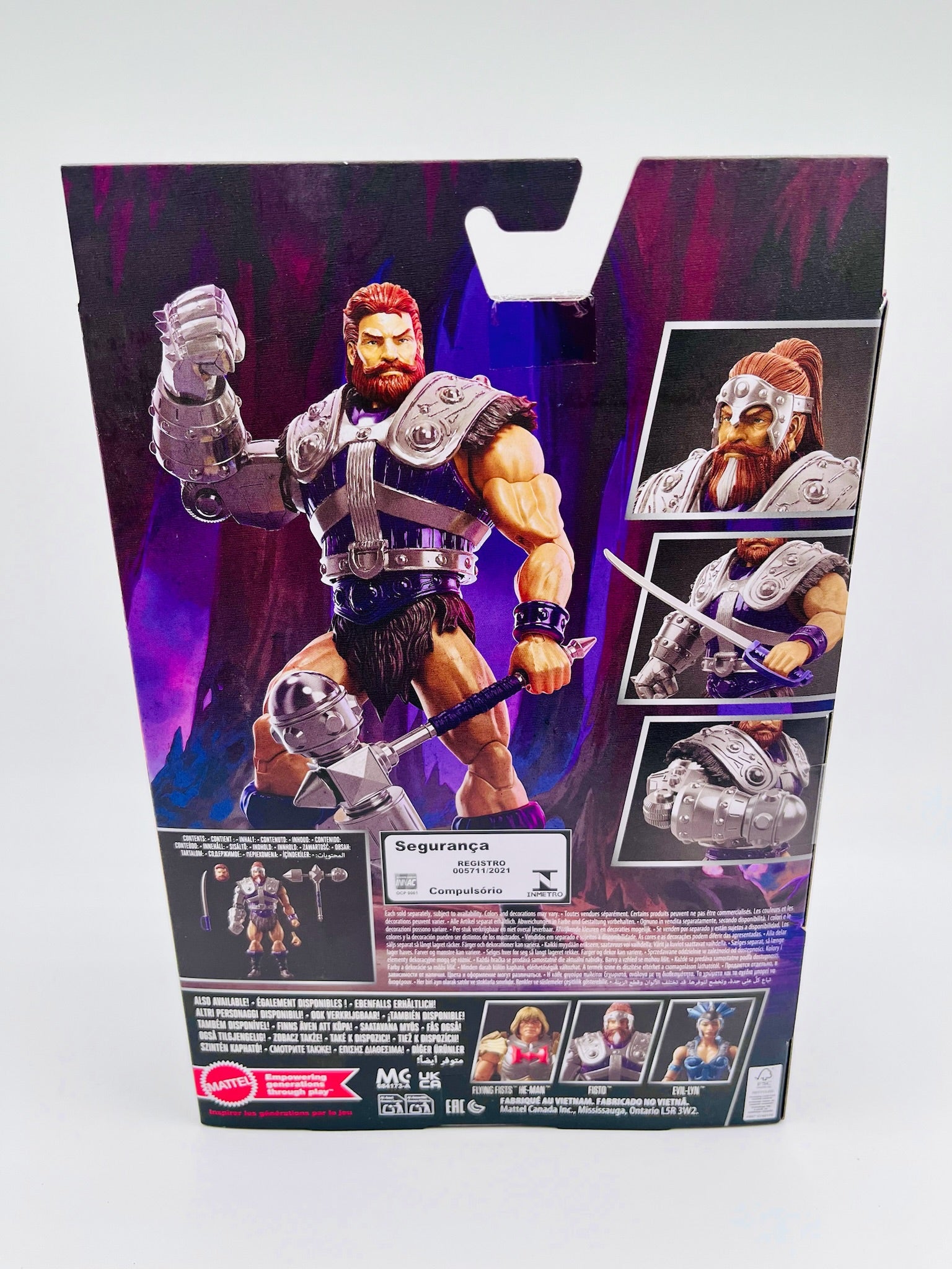 MOTU | Fisto New Eternia Action-Figur | OVP | Mattel