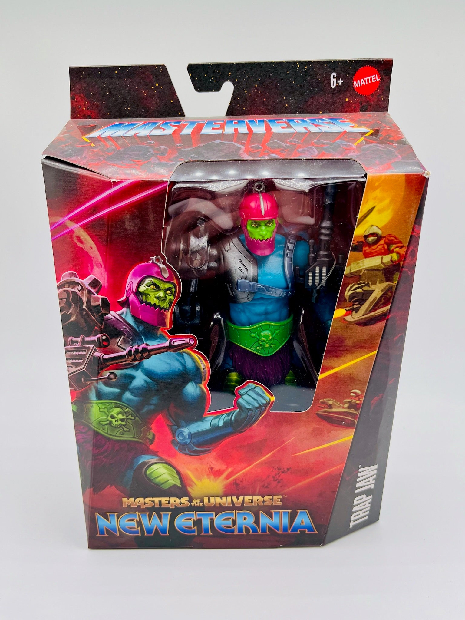 MOTU | Trap Jaw New Eternia Actionfigur | OVP | Mattel